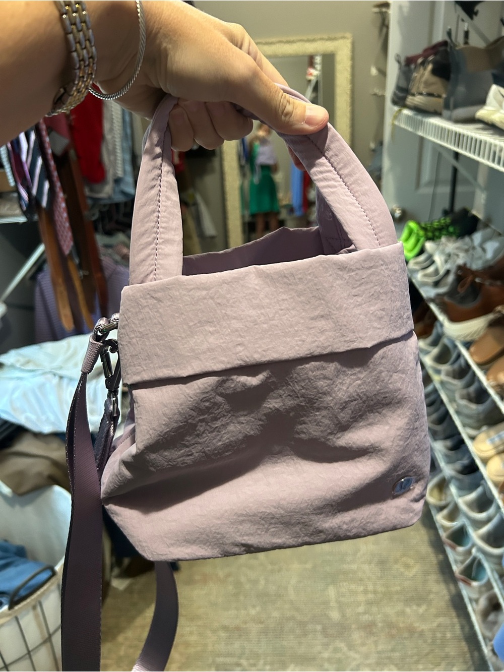 lululemon athletica Lilac On My Level Shoulder Bag 5L